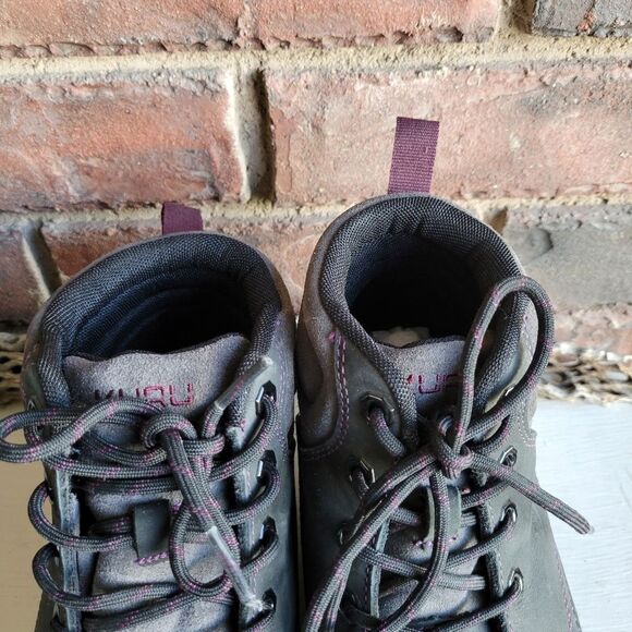 Kuru Quest Suede Leather OrthoticāLace-up Hiking Boots - Picture 11 of 15